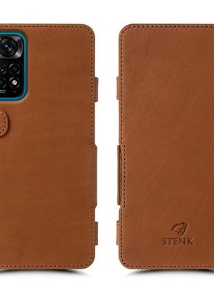 Чехол книжка Stenk Prime для Xiaomi Redmi Note 11S Camel