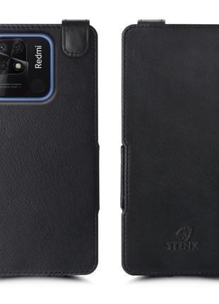 Чехол флип Stenk Prime для Xiaomi Redmi 10C Чёрный