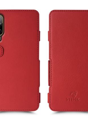 Чехол книжка Stenk Prime для HTC Desire 22 Pro Красный