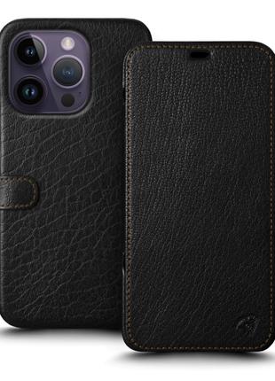 Чехол книжка Stenk Premium для Apple iPhone 14 Pro Max Чёрный