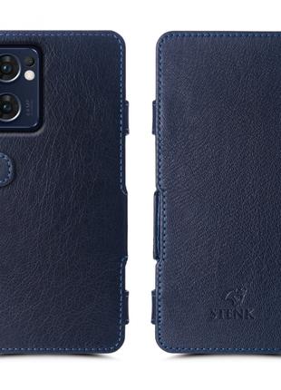 Чехол книжка Stenk Prime для OPPO Find X5 Lite 5G Синий