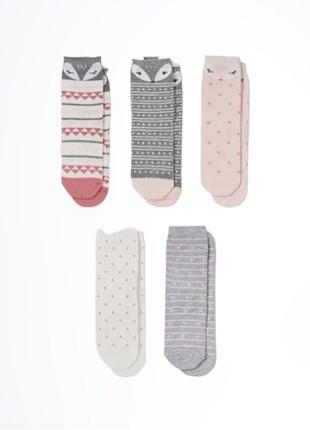 Шкарпетки дитячі C&A 5 пар в комплекті