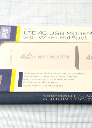 Беспроводной USB модем адаптер, сетевая карта, 4G Wi-Fi