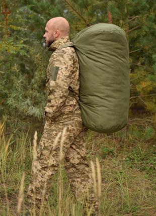 Военный баул рюкзак сумка 120 литров армейский для ВСУ - непро...