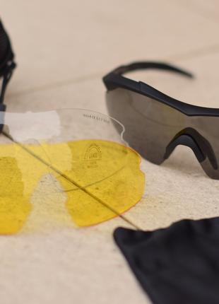 Тактические очки с сменными линзами 5.11 для защиты глаз от пы...