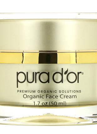 Pura D´or, Крем для обличчя Golden Glow PM, 50 мл