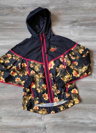 Женская куртка ветровка nike sportswear all over print floral ...