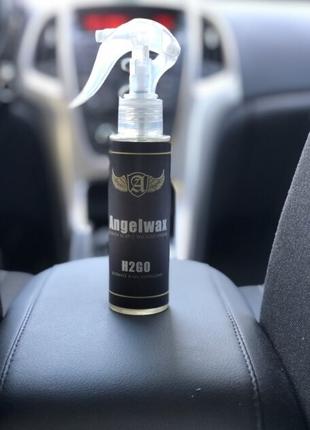 Антидощ на скляні поверхні автомобіля Angelwax H2GO Rain Repellen