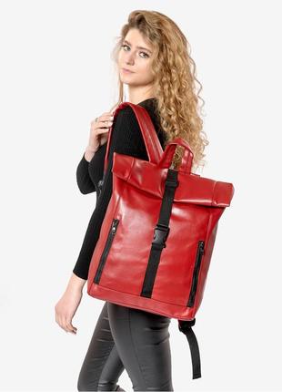 Женский рюкзак sambag rolltop one красный