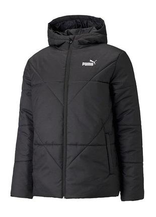 Куртка спортивная мужская puma essentials padded 587645 01 (че...