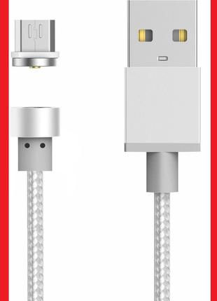 Магнитный кабель USB - microUSB