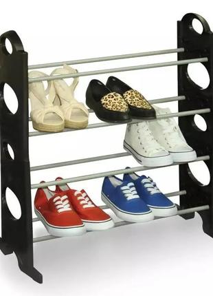 Полка стойка для хранения обуви Shoe Rack (4полки)