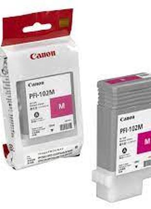 Картридж Canon PFI-102M Magenta для iPF500/ 600/700, пурпурний