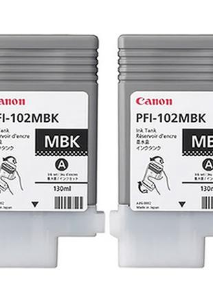 Картридж Canon PFI-102MBK Matt Black для iPF500/ 600/700 series