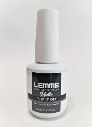 Профессиональный топ Matte Top It Off 15 мл