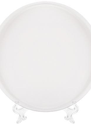 Набор (2шт.) тарелок обеденных фарфоровых, d=28см, цвет - белый