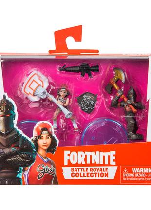 Набор игровых фигурок FORTNITE – БАСКЕТБОЛЬНАЯ ДУША И ЧЕРНЫЙ Р...