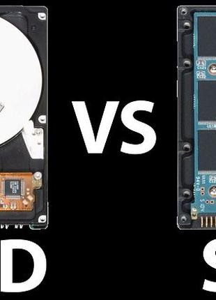 Быстрые Диски Новые SSD + HDD 120GB (240, 480 - 4tb)! Гарантия...