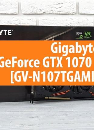 Видеокарта gigabyte gtx 1070ti gaming 8gb гарантия