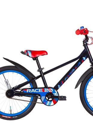 Велосипед 20" Formula RACE 2022 (синий с красным)