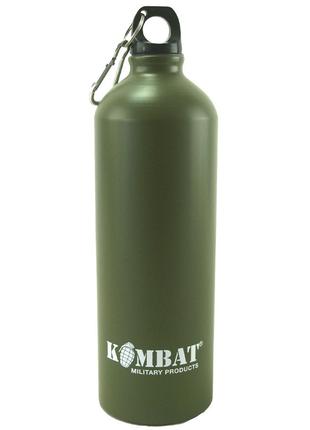 Фляга алюминиевая военная тактическая KOMBAT UK Aluminium Wate...