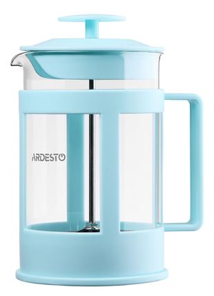 Заварник Ardesto Fresh 800 мл Пластик / Стекло Голубой тиффани...