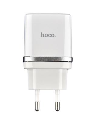 Сетевое зарядное устройство Hoco C12Q QC3.0 18W Type-C адаптер...