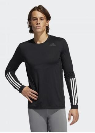 Лонгслив для фитнеса techfit 3-stripes