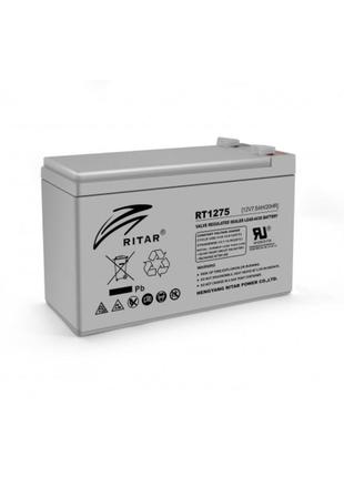 Акумуляторна батарея Ritar AGM RT1275 12V 7.5 Ah