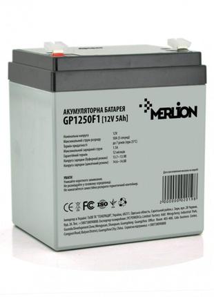 Акумуляторна батарея Merlion AGM GP1250F1 5Ah 12V