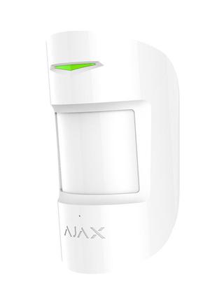 Беспроводной датчик движения и разбития Ajax CombiProtect белый