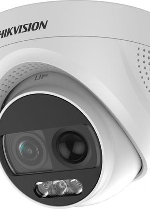 2 Мп ColorVu Turbo HD видеокамера Hikvision с PIR датчиком и с...