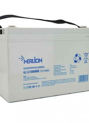 Аккумуляторная батарея GEL Merlion GL121000M8 12 V 100 Ah