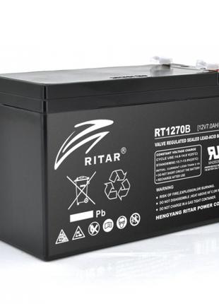 Аккумуляторная батарея AGM Ritar RT1270B 12V 7Ah