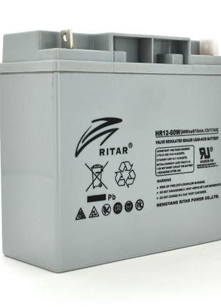 Акумуляторна батарея AGM Ritar HR12-60W 12V 17.0Ah