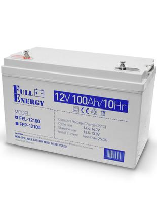Акумуляторна батарея GEL Full Energy FEL-12100 12V 100Ah