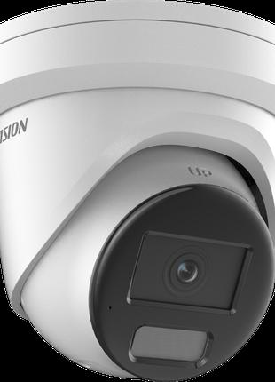 2 Мп ColorVu Turret IP камера Hikvision DS-2CD2327G2-LU (C) 4 мм