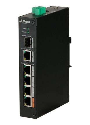 4-портовий POE комутатор Dahua DH-PFS3106-4ET-60