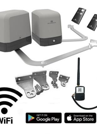 Комплект автоматики для распашных ворот Gant TMT Papillon + WI-Fi