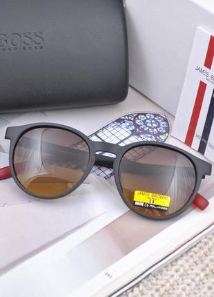Солнцезащитные круглые очки james browne jb-351