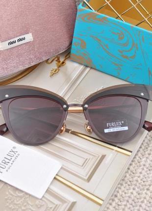 Красивые солнцезащитные очки furlux polarized очки