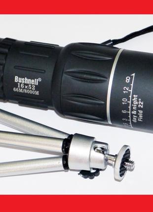 Монокуляр Bushnell 16x52 + Тренога