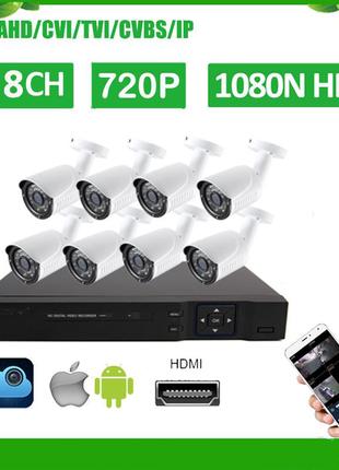 Комплект видеонаблюдения DVR KIT DIGITAL VIDEO RECORDER 8-кана...