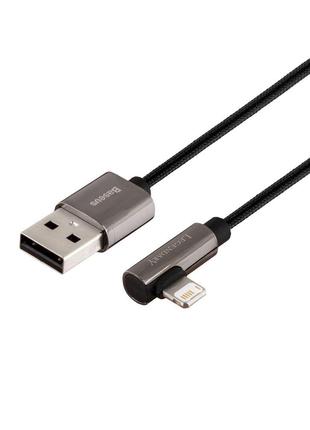 Кабель USB Baseus CALCS-A USB to Lightning 2.4A 2m Черный
