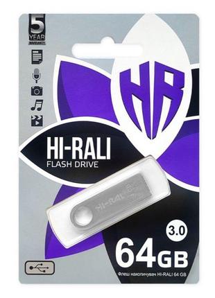 USB-накопичувач Hi-Rali Rocket 64 gb USB Flash Drive 3.0 64 Гб...