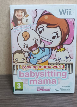 Диск гра Babysitting Mama From Cooking Mama World Nintendo Wii