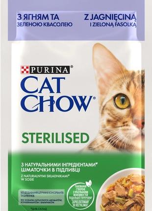 Влажный корм для взрослых стерилизованных кошек Purina Cat Cho...