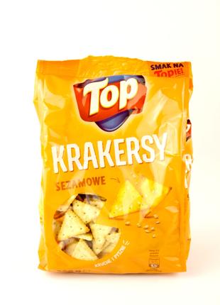 Печенье крекер Top Krakersy sezamowe 300g (Польша)