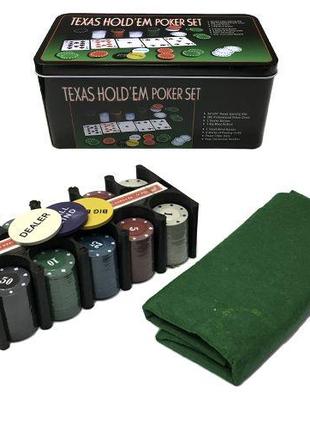 Настольная игра "Texas Holdem Poker Set" IGR38 Набор для покера