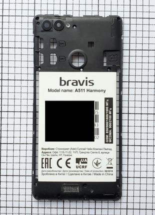Корпус Bravis A511 Harmony (средняя часть) для телефона Original